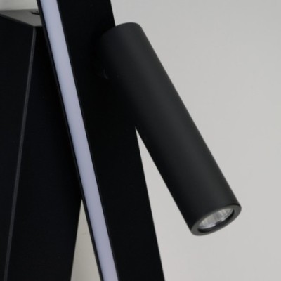 RICO WALL 10W+6W 3000K BK