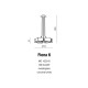 Lampa Fiona 6 AZzardo