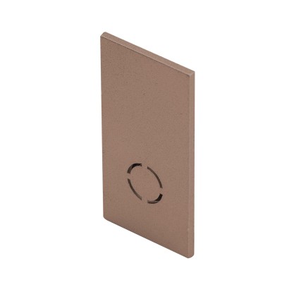 ALFA TRACK MAGNETIC END CAP ANODISED Czekoladowy