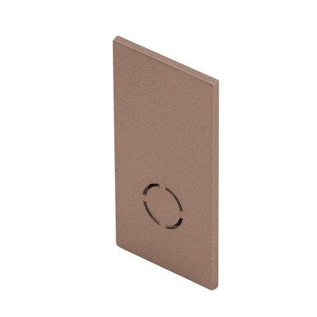 ALFA TRACK MAGNETIC END CAP ANODISED Czekoladowy