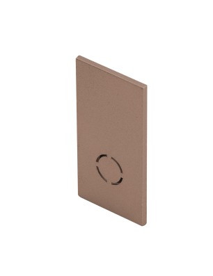 ALFA TRACK MAGNETIC END CAP ANODISED Czekoladowy
