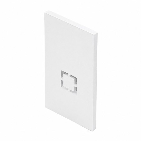 BETA TRACK MAGNETIC57 230V END CAP Biały