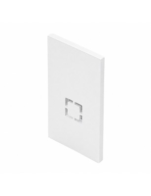 BETA TRACK MAGNETIC57 230V END CAP Biały