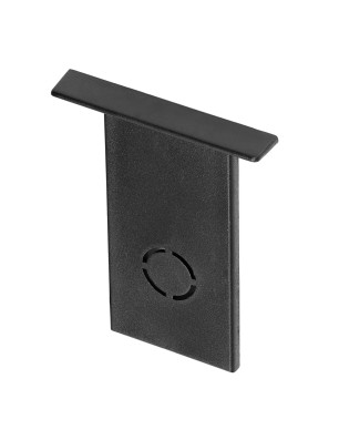 ALFA TRACK MAGNETIC EASYFIX END CAP BK