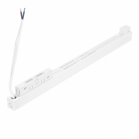 Zasilacz dwufazowy wpinany w szynę ALFA TRACK MAGNETIC DRIVER 2LINE 100+100W NO DIMM INSIDE Biały