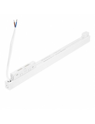 Zasilacz dwufazowy wpinany w szynę ALFA TRACK MAGNETIC DRIVER 2LINE 100+100W NO DIMM INSIDE Biały