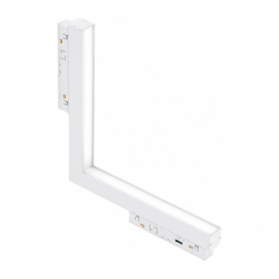 ALFA SAGA TRACK MAGNETIC 2LINE CORNER B 24W CCT SWITCH DIMM WHITE