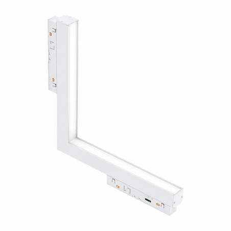 ALFA SAGA TRACK MAGNETIC 2LINE CORNER B 24W CCT SWITCH DIMM WHITE