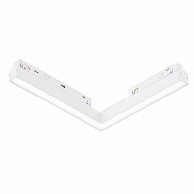 ALFA SAGA TRACK MAGNETIC 2LINE CORNER A 24W CCT SWITCH DIMM WHITE