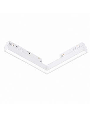 ALFA SAGA TRACK MAGNETIC 2LINE CORNER A 24W CCT SWITCH DIMM WHITE