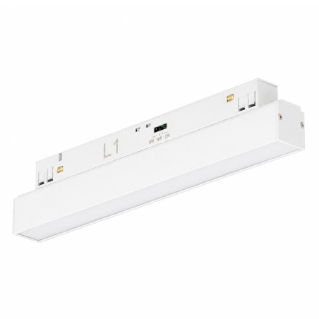 ALFA SAGA TRACK MAGNETIC 2LINE 12W CCT SWITCH DIMM WHITE