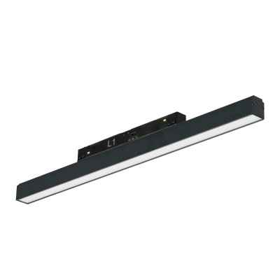 ALFA SAGA TRACK MAGNETIC 2LINE 24W CCT SWITCH DIM BK