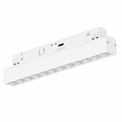 ALFA KIRA TRACK MAGNETIC 2LINE 12W CCT SWITCH DIMM WHITE