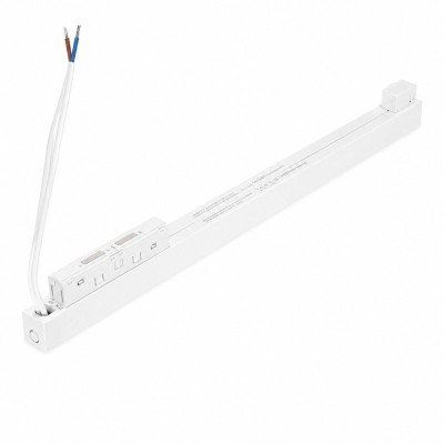 Zasilacz dwufazowy wpinany w szynę ALFA TRACK MAGNETIC DRIVER 2LINE 100+100W DIMM INSIDE WHite