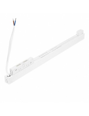 Zasilacz dwufazowy wpinany w szynę ALFA TRACK MAGNETIC DRIVER 2LINE 100+100W DIMM INSIDE WHite