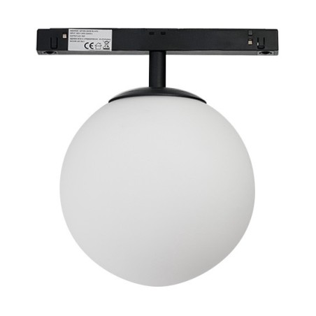 Lampa szynowa ARYA ALFA TRACK Magnetic 10W 3000K Czarna