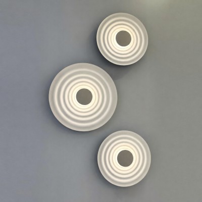 Kinkiet RIPPLE WALL 40 WHITE