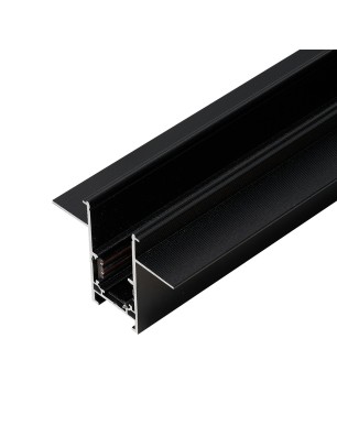 Alfa szynoprzewód jedno lub dwufazowy magnetyczny profil TRACK MAGNETIC 52 GIPS2 + zaślepki końcowe czarny
