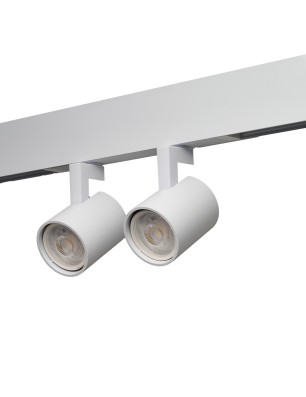 Lampa szynowa BETA GARY 2 230V TRACK MAGNETIC GU10 Biała