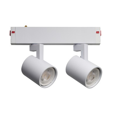 Lampa szynowa BETA GARY 2 230V TRACK MAGNETIC GU10 Biała