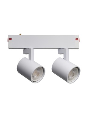 Lampa szynowa BETA GARY 2 230V TRACK MAGNETIC GU10 Biała