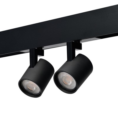 Lampa szynowa BETA GARY 2 230V TRACK MAGNETIC GU10 Czarna