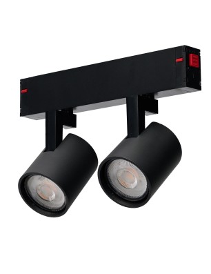 Lampa szynowa BETA GARY 2 230V TRACK MAGNETIC GU10 Czarna