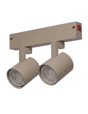 BETA GARY 2 230V TRACK MAGNETIC GU10 BEIGE