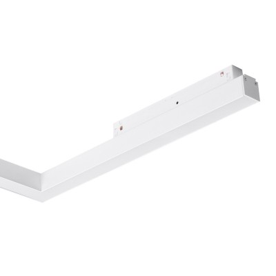 Lampa szynowa ALFA SAGA TRACK MAGNETIC CORNER A 24W CCT BLUETOOTH Biała