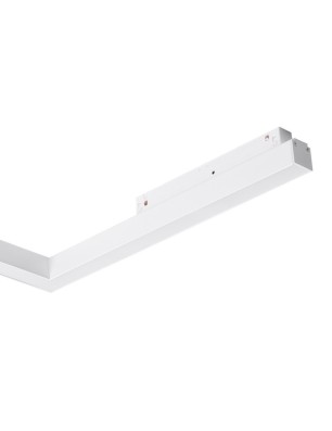 Lampa szynowa ALFA SAGA TRACK MAGNETIC CORNER A 24W CCT BLUETOOTH Biała