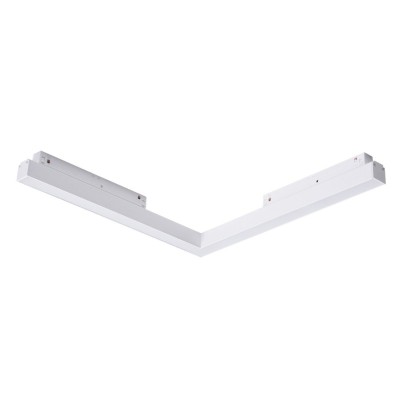 Lampa szynowa ALFA SAGA TRACK MAGNETIC CORNER A 24W CCT BLUETOOTH Biała