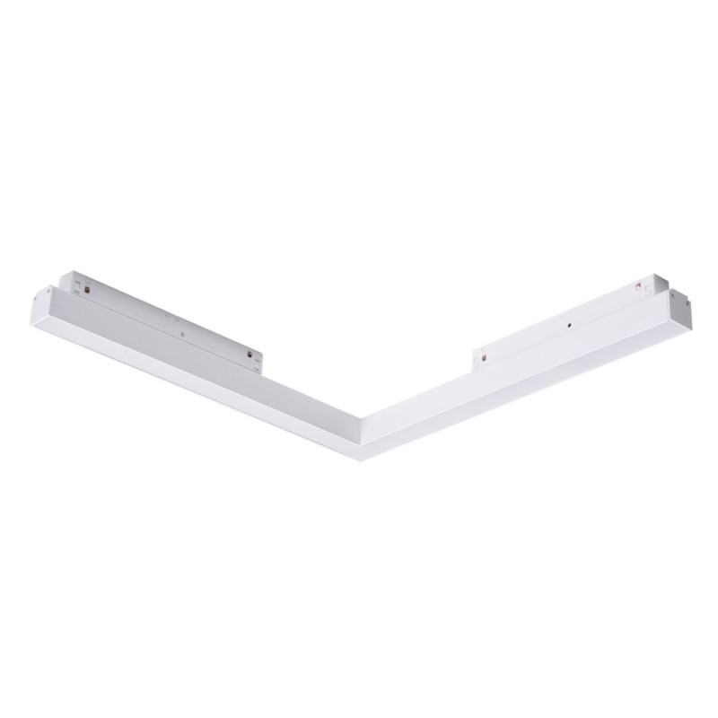 Lampa szynowa ALFA SAGA TRACK MAGNETIC CORNER A 24W CCT BLUETOOTH Biała