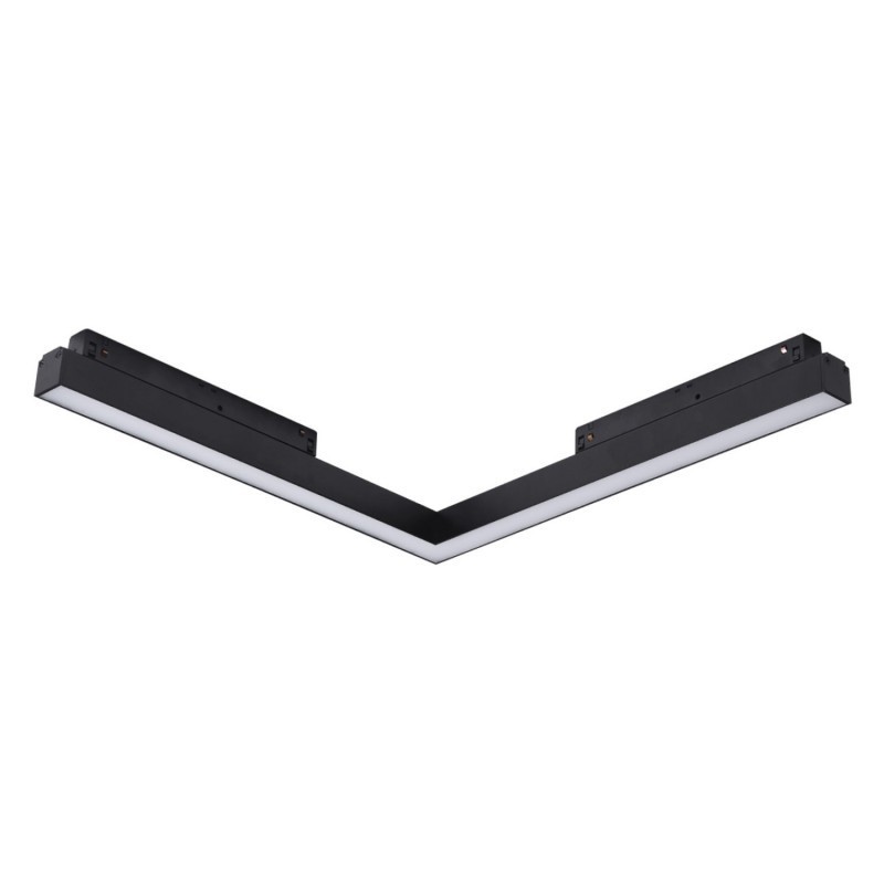 Lampa szynowa ALFA SAGA TRACK MAGNETIC CORNER A 24W CCT BLUETOOTH Czarna