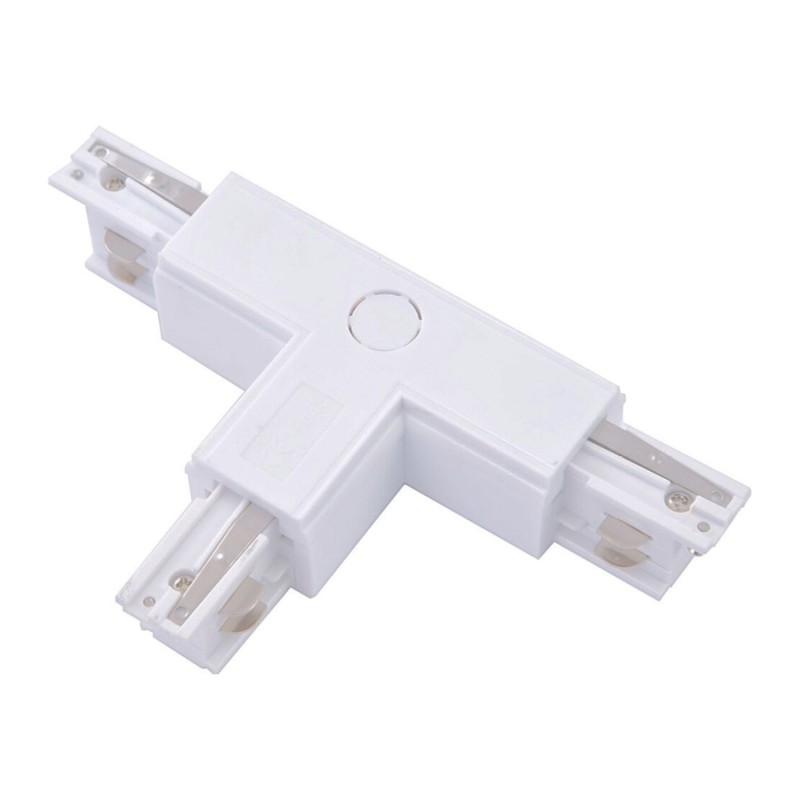 Zasilacz / złącze T lewe do szynoprzewodu TRACK 3LINE T LEFT Biały