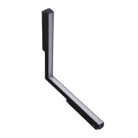 Alfa SAGA 30 TRACK MAGNETIC CORNER B  24W MILKY 120 Czarny