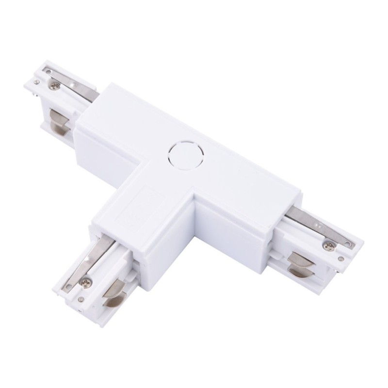 Zasilacz / złącze T prawe do szynoprzewodu TRACK 3LINE T RIGHT Biały