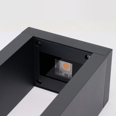 Lampa stojąca CAVALIO 30 IP65 3000K Ciemny szary