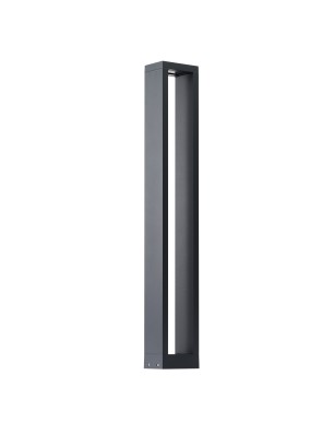 Lampa stojąca CAVALIO 80 IP65 3000K Ciemny szary