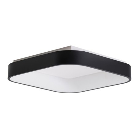Lampa sufitowa SOVANA SQUARE 80 TOP CCT DIMM Czarna z pilotem