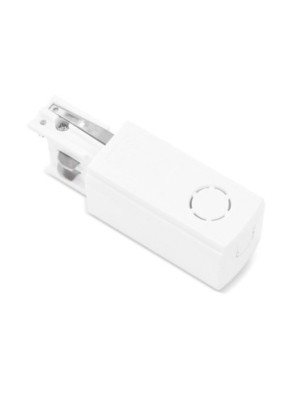 Zasilacz końcowy TRACK 3LINE END POWER LEFT Biały