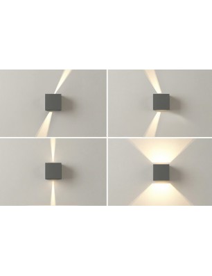 Lampa zewnętrzna na ścianęGAMBINO XL WALL IP65 3000K DGR
