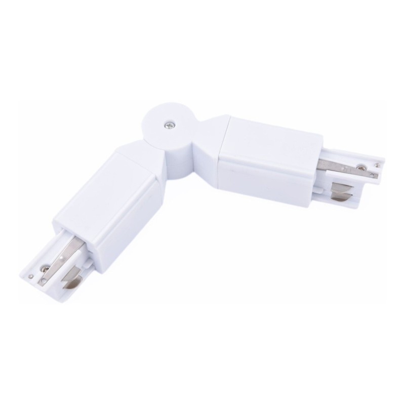 Złącze regulowane do szynoprzewodu TRACK 3LINE ADJUSTABLE Biały