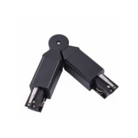 Złącze regulowane do szynoprzewodu TRACK 3LINE ADJUSTABLE Czarny