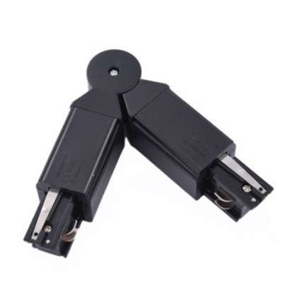 Złącze regulowane do szynoprzewodu TRACK 3LINE ADJUSTABLE Czarny