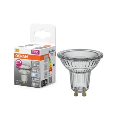 Żarówka LED GU10 6,9W 4000K kąt świecenia 120° OSRAM DIMM