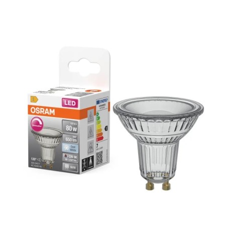 Żarówka LED GU10 6,9W 4000K kąt świecenia 120° OSRAM DIMM