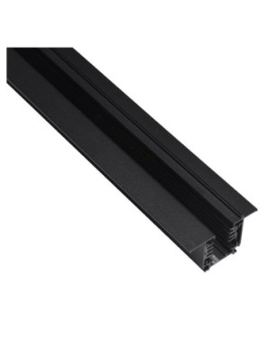 Szynoprzewód 3 fazowy profil podtynkowy TRACK 3LINE GIPS Czarny