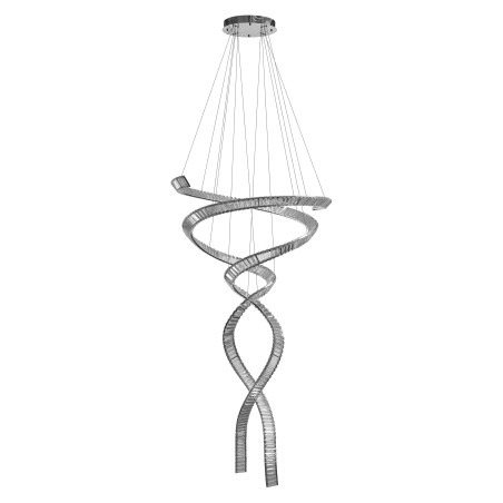 Lampa wisząca SPARK SPIRAL XXL CCT SWITCH DIMM Chromowana