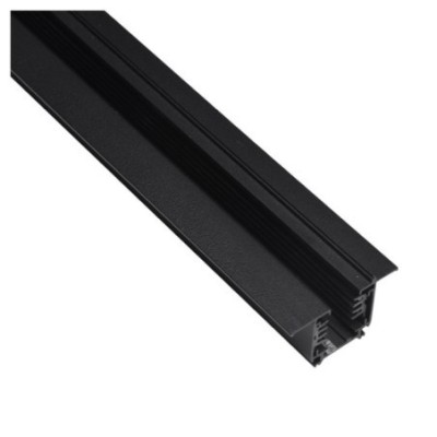 Szynoprzewód 3 fazowy profil podtynkowy TRACK 3LINE GIPS Czarny