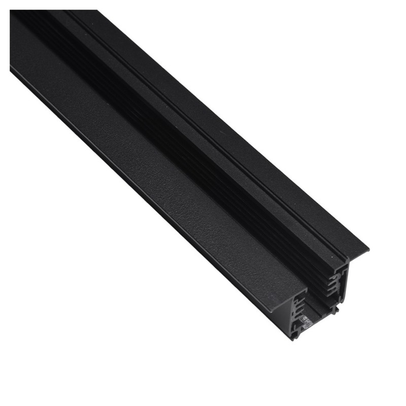 Szynoprzewód 3 fazowy profil podtynkowy TRACK 3LINE GIPS Czarny